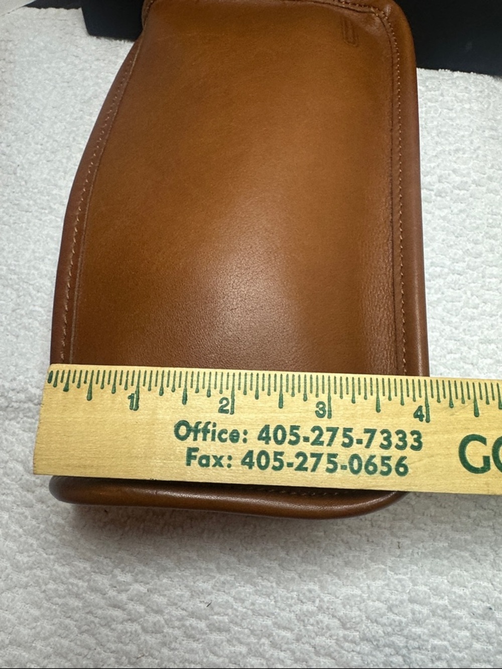 Icon Coach Makeup brown Leather Bag - Picture 8 of 9